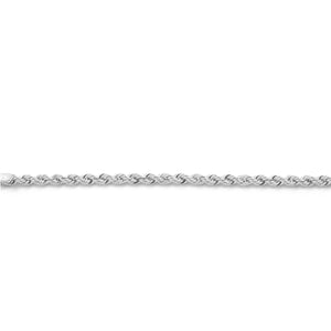 Cadena Oro blanco Cordón salomonico