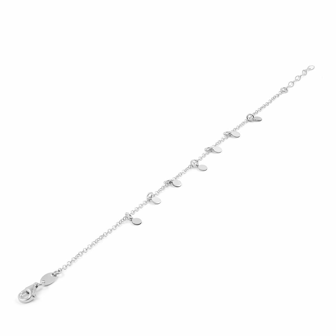 Pulsera Plata mini placas