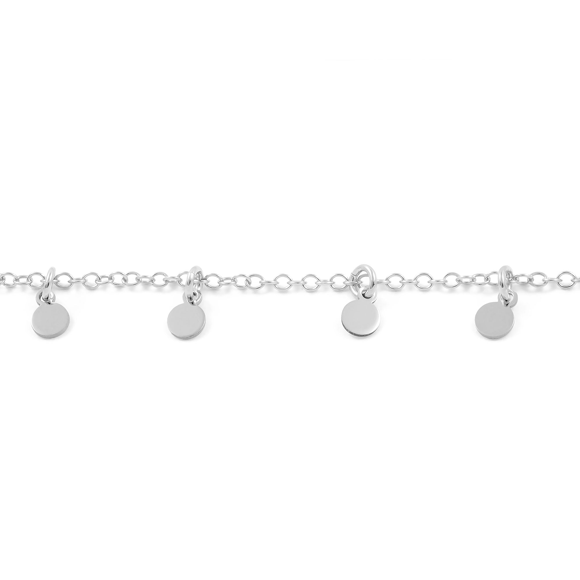 Pulsera Plata mini placas