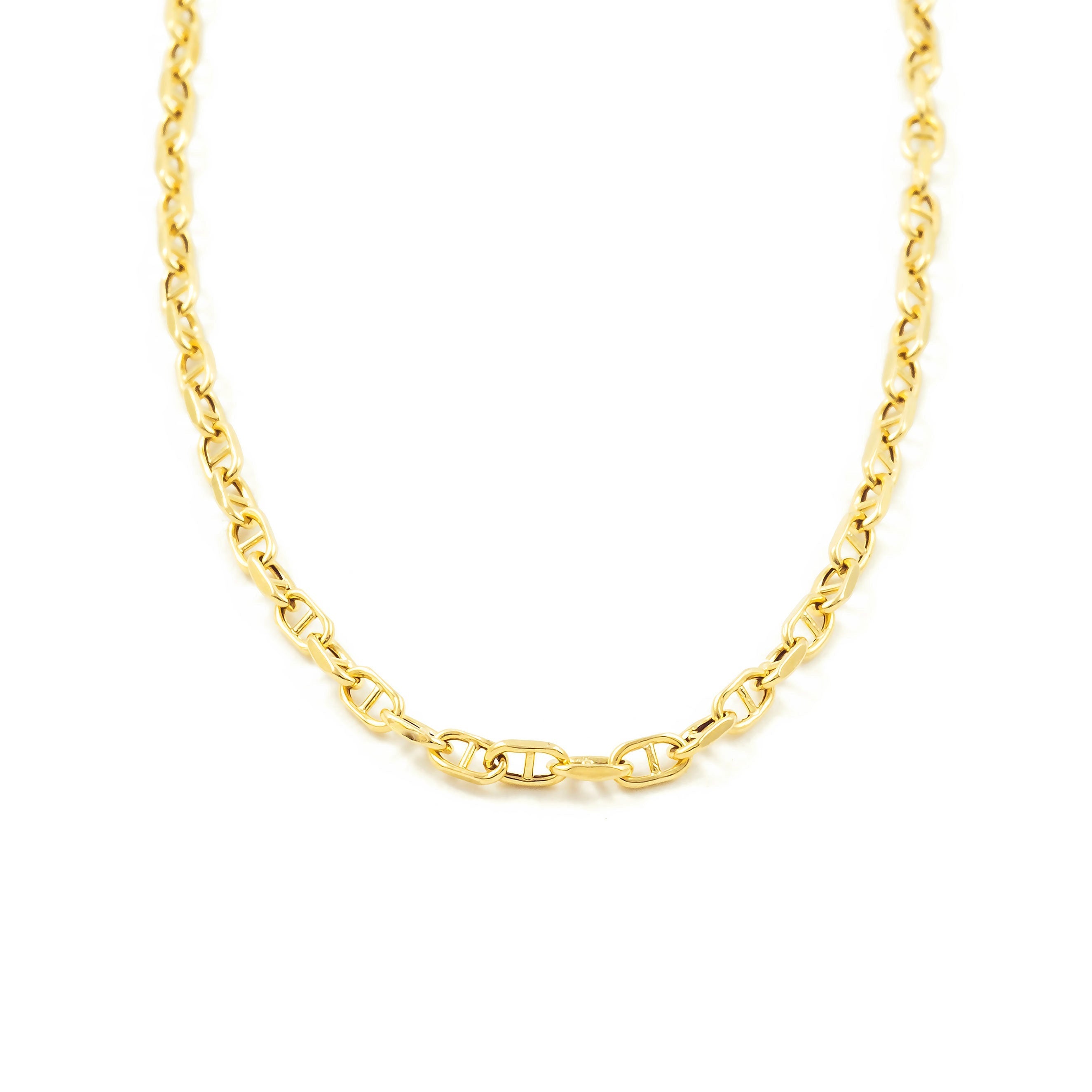 Cadena Oro Amarillo 18K Forzada Ancla 1º