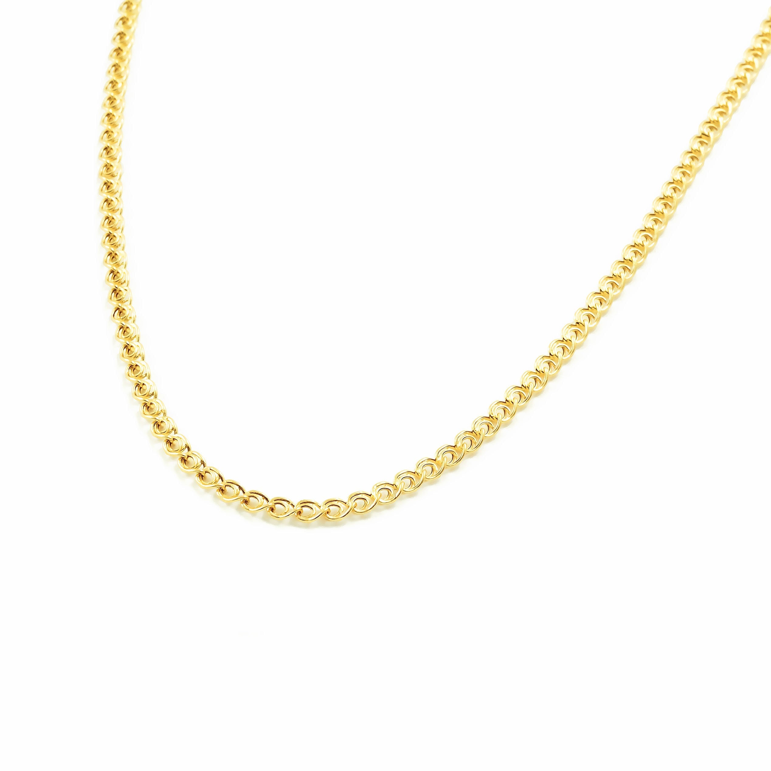 Cadena Oro Amarillo 18K Fantasia