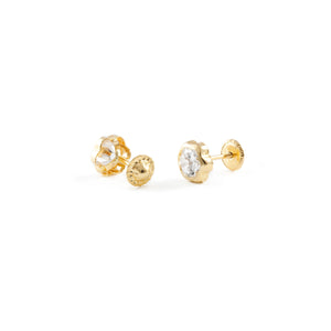 Pendientes Bebe o niña de Chaton Margarita 6 mm.