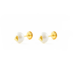 Pendientes Bebe o niña Perla Osito