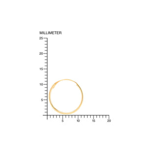 Pendientes Bebe o Niña Oro Aro Liso