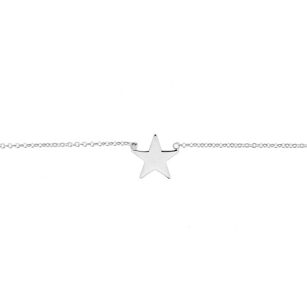 Glitter Star Sterling Silver Bracelet