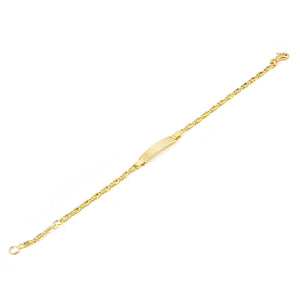 Esclava Bebe o niña Oro Amarillo Lisa