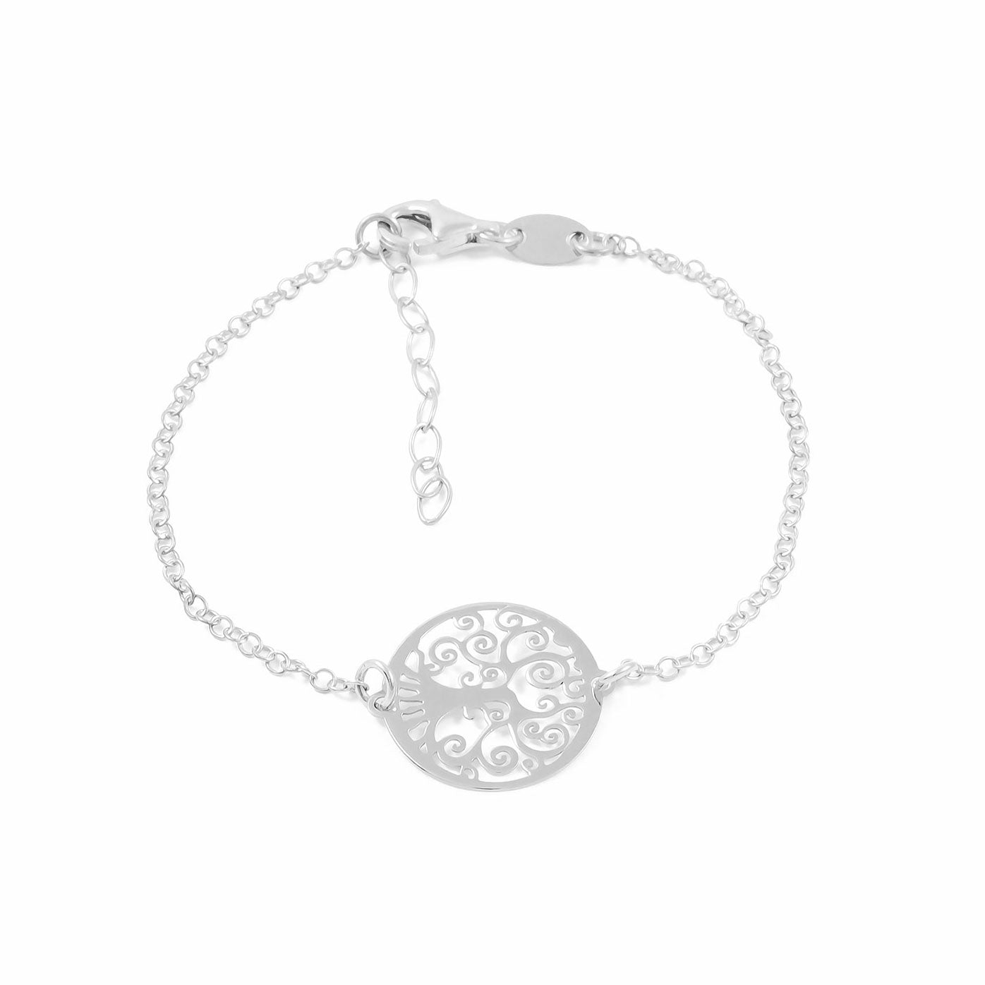 Pulsera Plata Arbol de la Vida