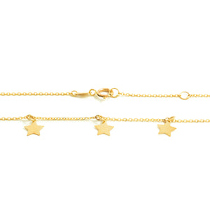 Collar estrellas lisas (9Kts)