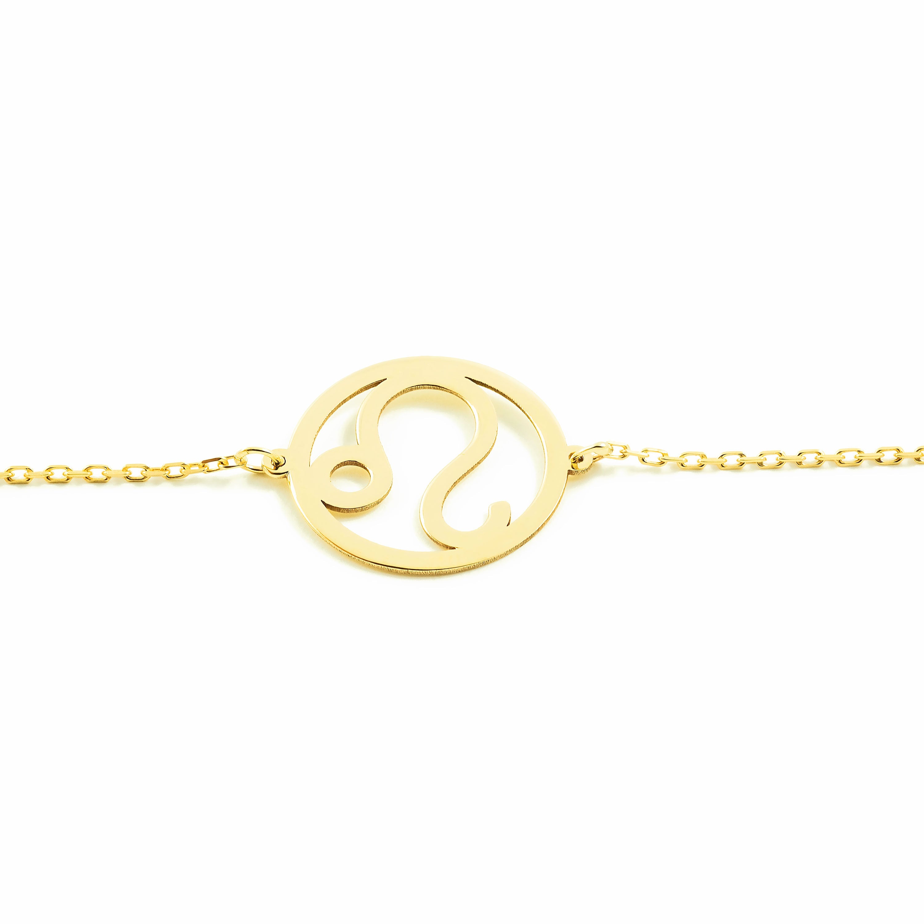 Pulsera oro horóscopo Leo