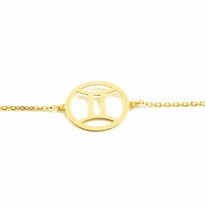 Pulsera oro horóscopo Géminis