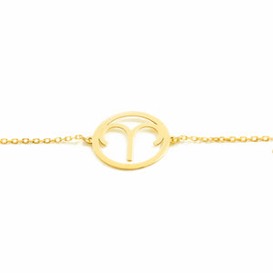 Pulsera oro horóscopo Aries