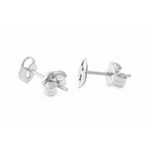 Pendientes Plata candado lisa