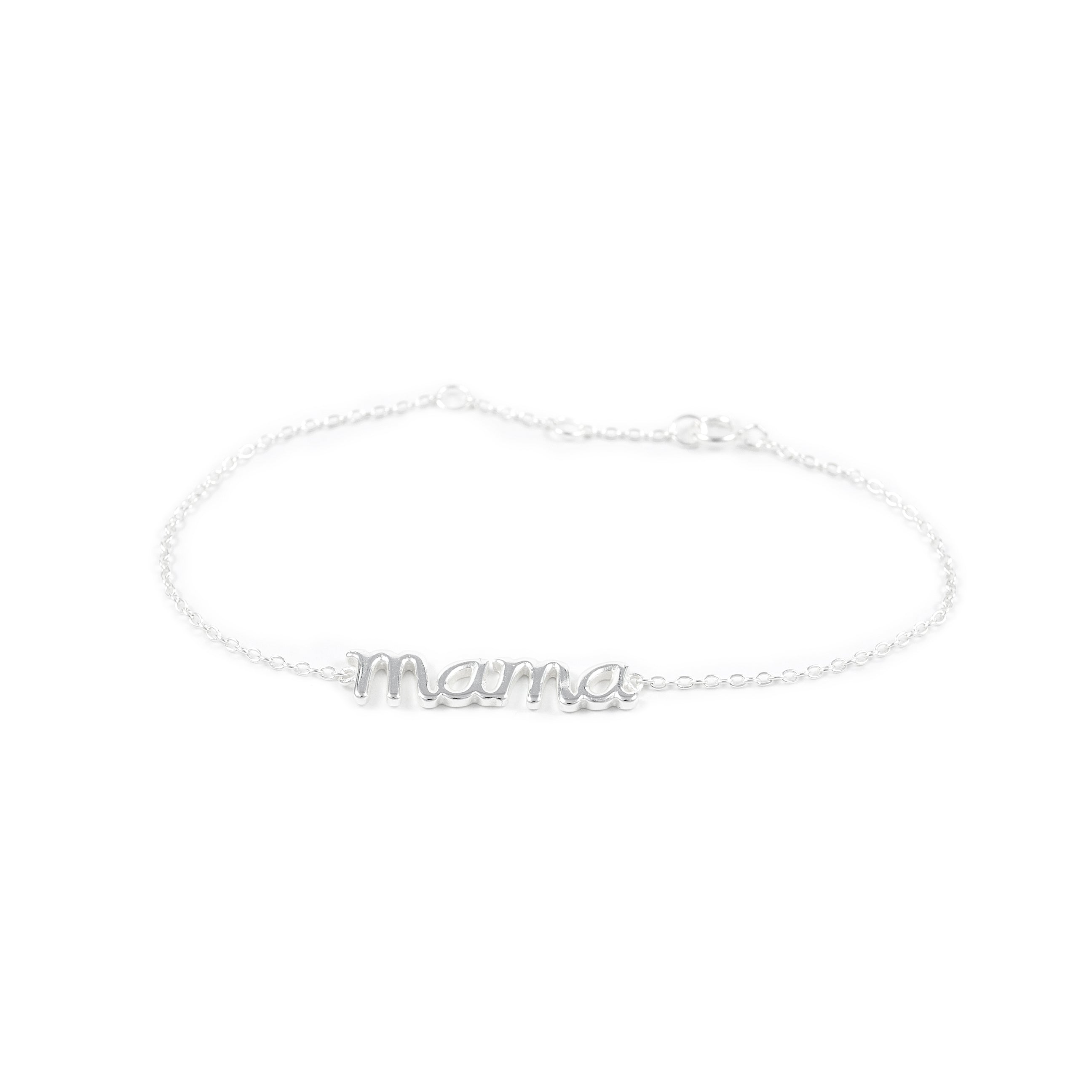 Shiny Mama Sterling Silver Bracelet