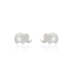 Pendientes Plata Bebe o niña de Elefante