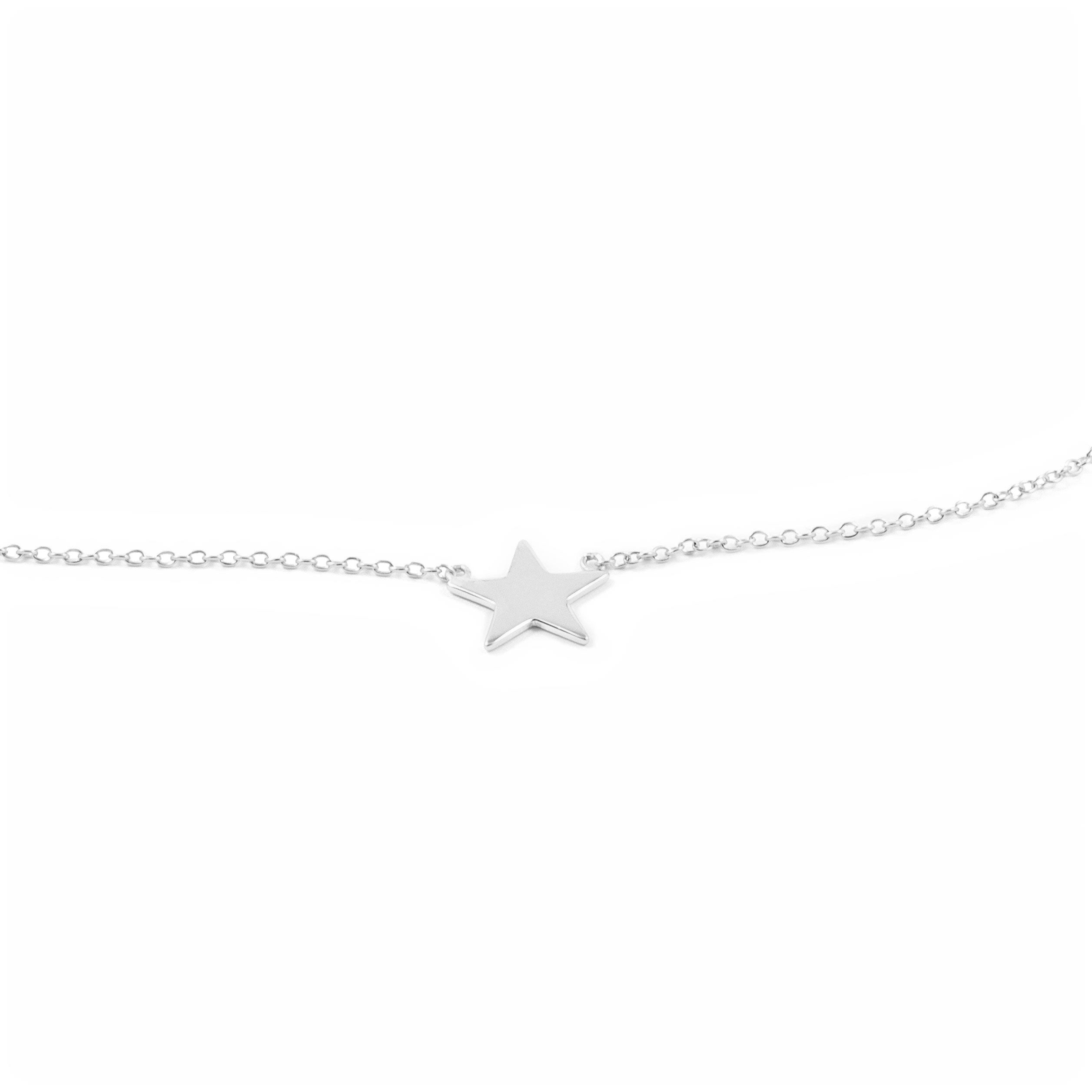 Collar Plata con Estrella